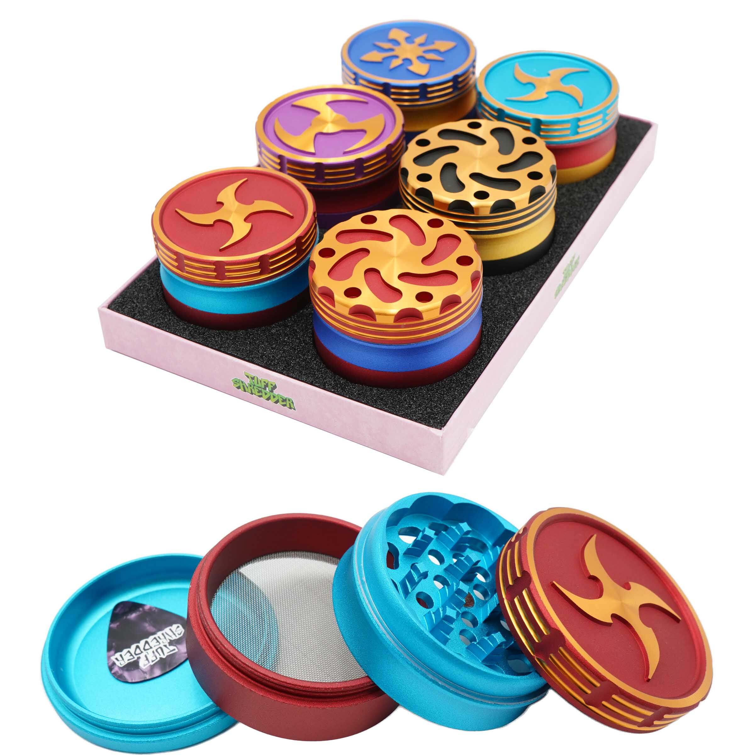 Tuff Shredder 4 Part Grinder (TS10011) | Assorted Colors product image